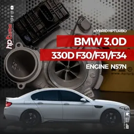 Hybrid Turbo BMW N57 - 3.0D 218HP / 258HP